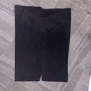 Offline By Aerie Black High-Waisted Flare Leggings